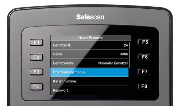 Zeiterfassung von Safescan - einfache sichere Lösungen gemäß Mindestlohngesetz für den Einzelhandel