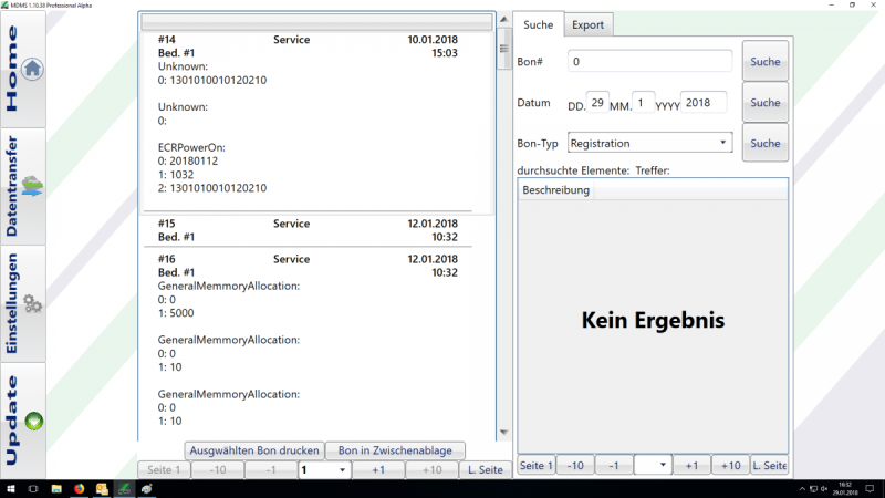 MDMS-Software für SAM4S Registrierkassen verfügbar