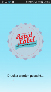 RapidLabel Etikettendruck Software für Android